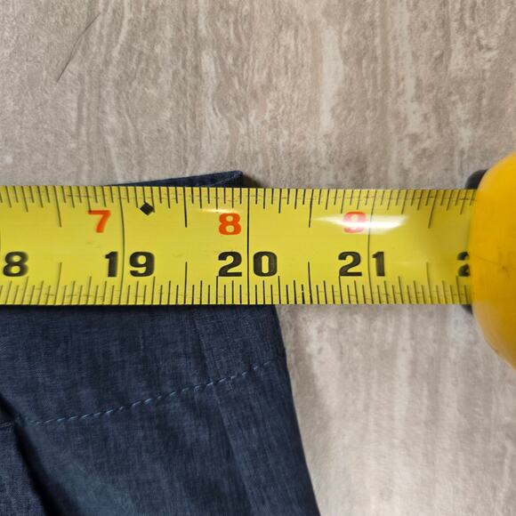 Dixxon Shorts Mens 40 Blue Performance Stretch Chino Golf Hybrid - Picture 4 of 8